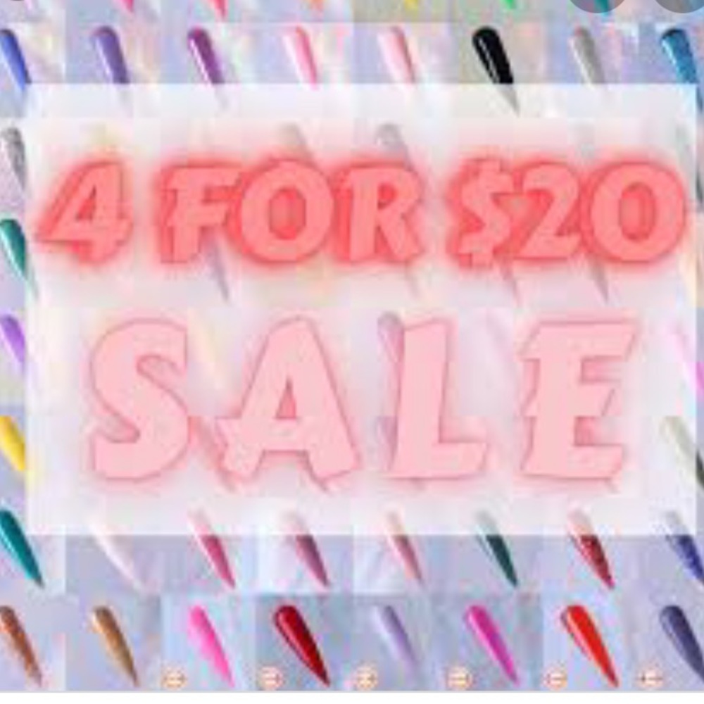 Any 4 items priced $12 or under are 4/$20!